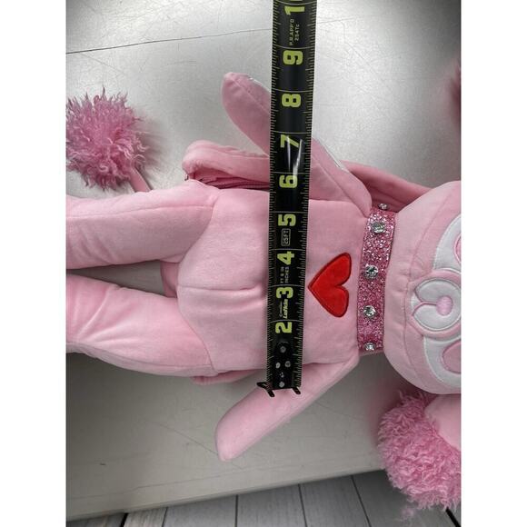 New! Pink Skelanimals X Dolls Kill Backpack Rhinestone Choker Roxie Poodle